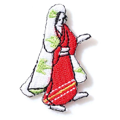 Embroidery patch ''Lady 2''