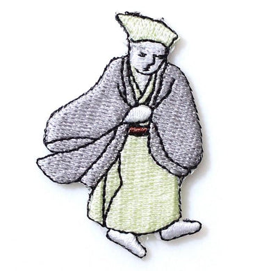 Embroidery patch ''Retired man 1''