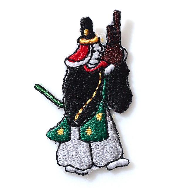 Embroidery patch ''Japanese bamboo flute''