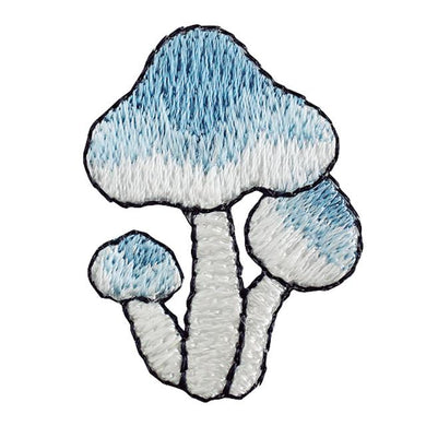 Embroidery patch ''Aoshimeji Mushroom''