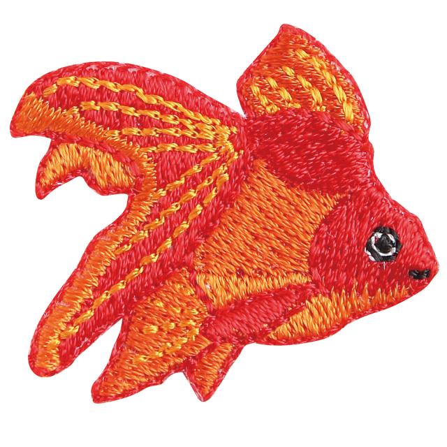 Embroidery patch ''Ryukin Goldfish''