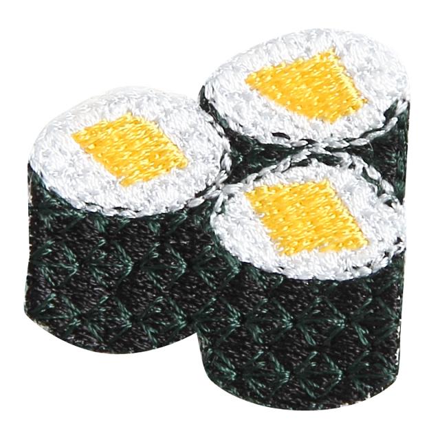 Embroidery patch ''Shinko-Maki'' (Pickled Radish Roll)