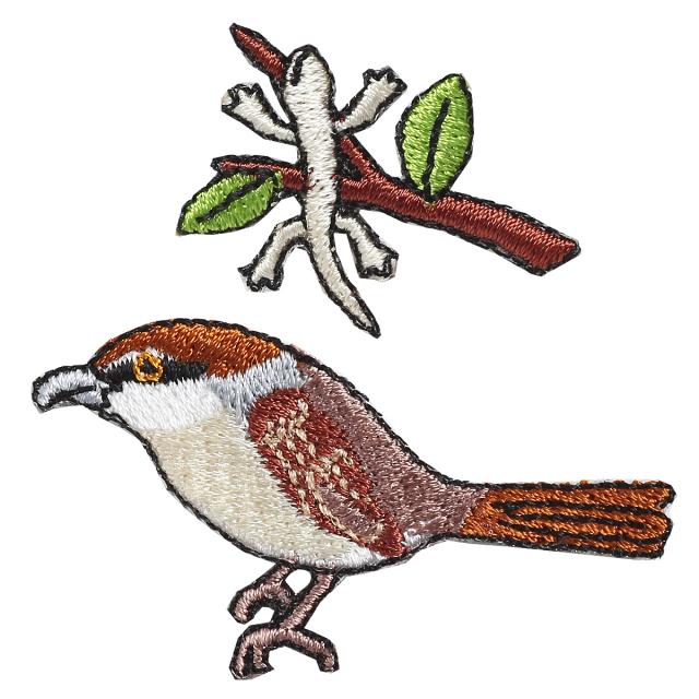 Embroidery patch ''Shrike''