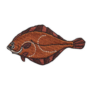 Embroidery patch ''Olive Flounder''