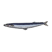 Embroidery patch ''Saury''