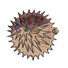 Embroidery patch ''Porcupine fish''