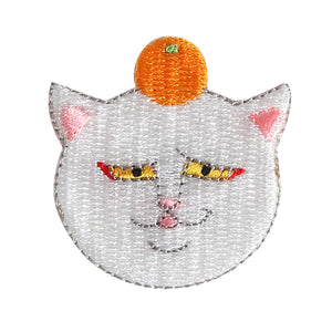 Patch / Mandarin On Head Cat