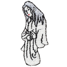 Embroidery patch "Yuki-onna the snow woman"