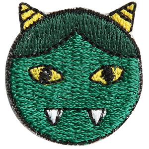 Embroidery patch "Green Ogre'' (Midori Oni)