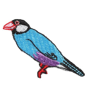 Embroidery patch ''Java Sparrow''