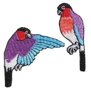 Embroidery patch ''Bullfinch''