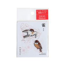 Embroidery patch ''Sparrow''