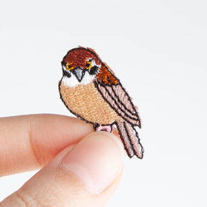Embroidery patch ''Sparrow''