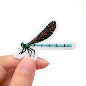 Embroidery patch / Insects "Haguro" dragonfly