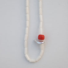 'Sea Change Pieces’ Sea bamboo necklace long 1