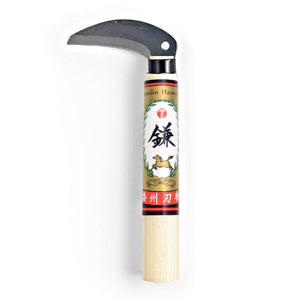 Gardening Sickle mini with Wooden Handle