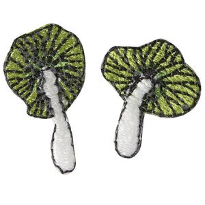 Embroidery patch ''Tsukiyotake Mushroom"