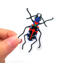 Embroidery patch / Insects "Tiger beetle”