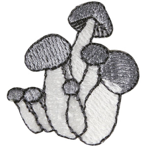 Embroidery patch ''Hon Shimeji Mushroom"
