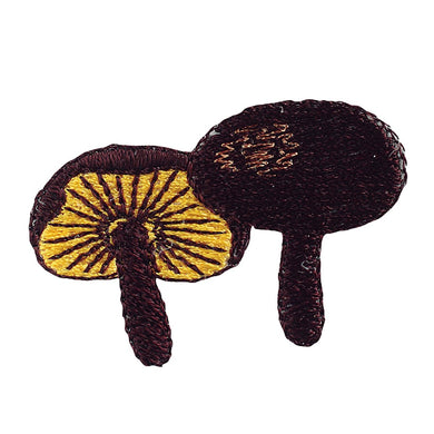 Embroidery patch ''Shiitake Mushroom