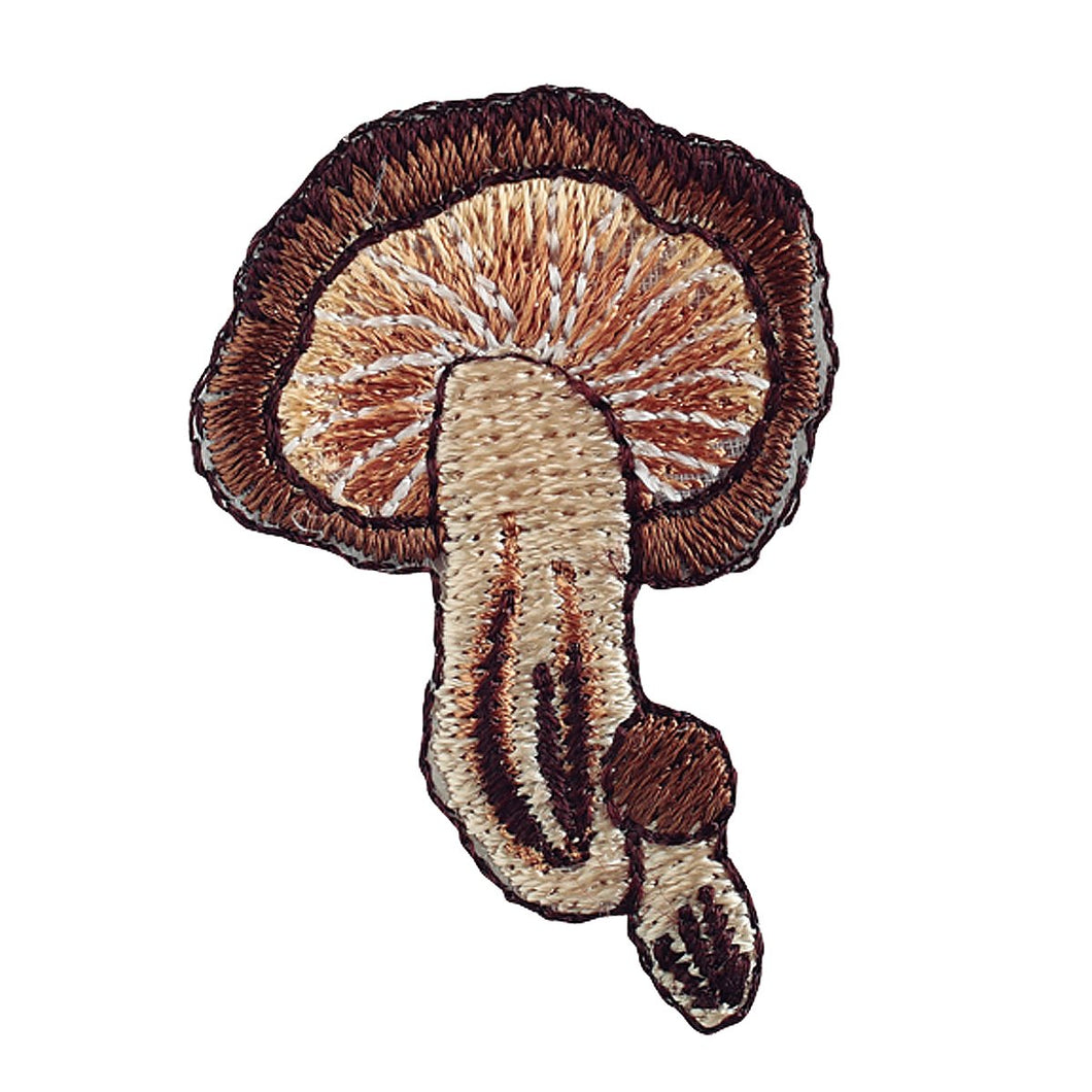 Embroidery patch ''Matsutake Mushroom