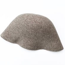 Bell Hat - Undyed wool