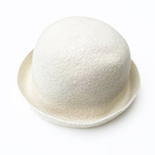 Bell Hat - Undyed wool