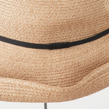 BOXED HAT / 11cm brim grosgrain thin ribbon / M