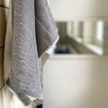 Organic Cotton Bath Towel / herringbone