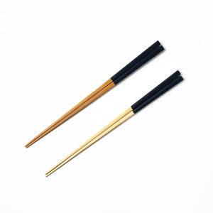 White Bamboo Chopstick / Black