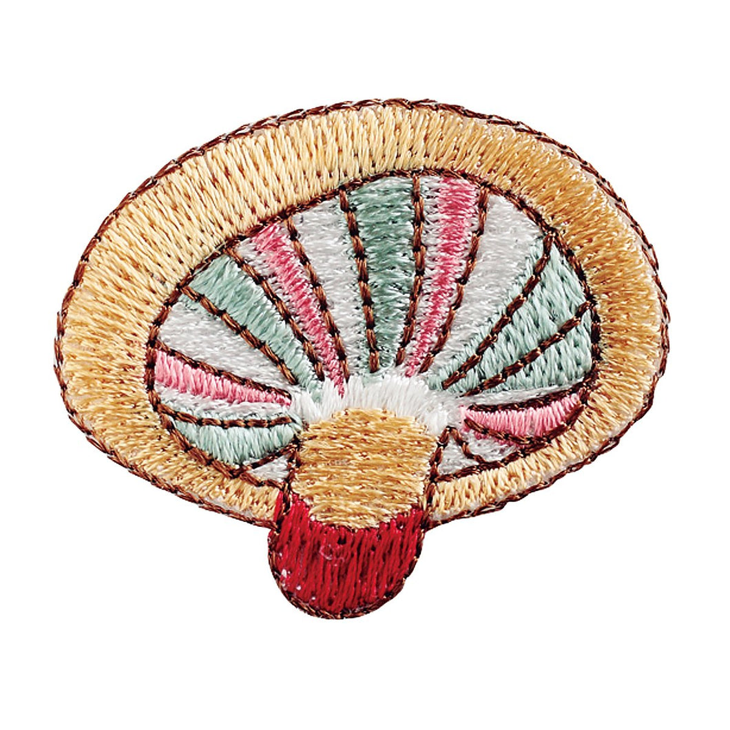 Embroidery patch ''Hatsutake Mushroom