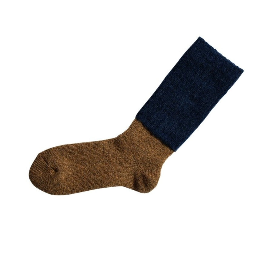 MOHAIR WOOL PILE SOCKS / S