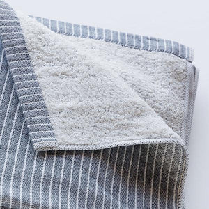 Organic Cotton Face & Kitchen Towel  / stripe