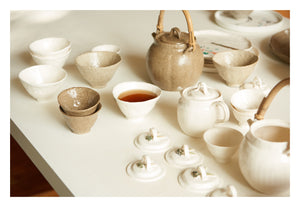 Green-tea Yunomi Cup White