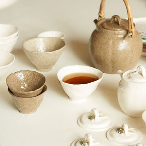 Green-tea Yunomi Cup Soba-gray