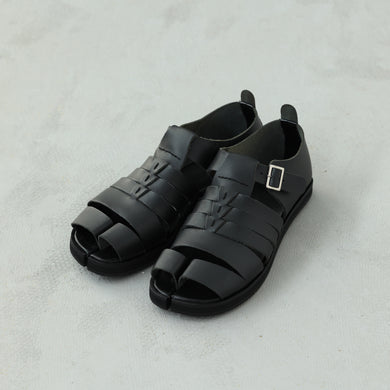 Tabi Sandals (leather) / Black
