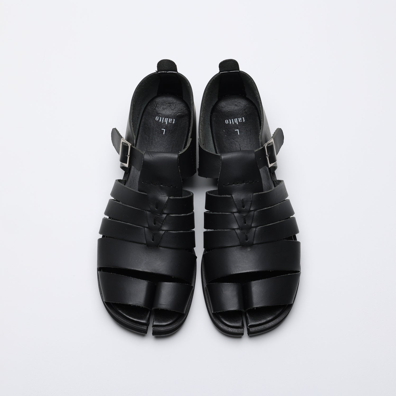 靴 tabito10 / Tabi Sandals / Black tabito10 / Tabi Sandals / Black
